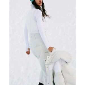 Free People Movement Around The Block Bib Salt Water Combo